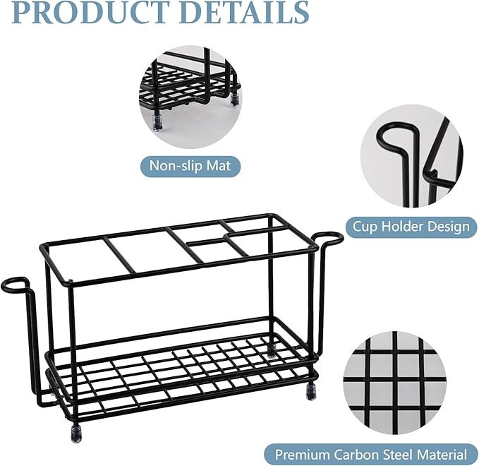 Carbon Steel Toothbrush Holders - Image 4