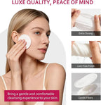 600 PCS Cotton Rounds–100 Count-Soft, 100% Pure Cotton Face Pads - Image 5