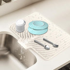 Dish Drying Mat for Kitchen Counter, by JACZZO