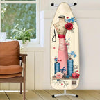 Nuxovilar Vintage Sewing Mannequin & Floral Pattern Ironing Board Cover - Image 2