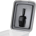 IRIS USA Dog Food Storage Container 58 lbs, Attachable Wheels, & Included Scoop - Image 6