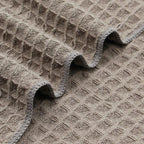 Waffle Weave Thick Microfiber Dish Drying Towels Absorbent Tea & Hand Towel - Image 6