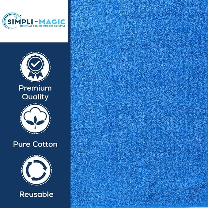 Simpli-Magic Cotton Hand Towels, 12 Pack, 16” x 27” - Image 2