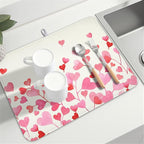 Valentine's Day Dish Drying Mat - Image 8
