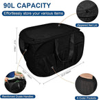 Collapsible Laundry Baskets, Tear Proof Pop Up Laundry Hamper - Image 3