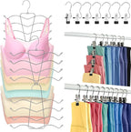 HOUSE DAY Tank Top Hanger 2 Pack and Yoga Pant Hangers by HOUSEDAY