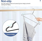 SPECILITE Wire Hangers 50 Pack, Metal Wire Clothes Hanger Bulk - Image 4