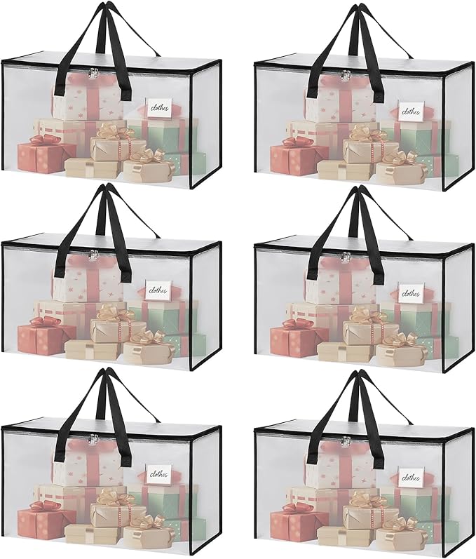 Moving Bags Heavy Duty – Clean Packing Solution, Large Storage Totes by YeueysMovingEasy
