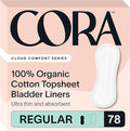 Cora 100% Organic Cotton Topsheet Bladder Liners by Cora