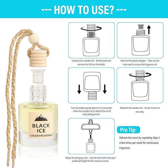 Car Air Freshener Oil Diffuser - Image 3