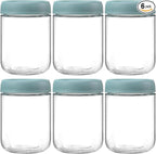 NETANY 6-pack 16oz Glass jars by NETANY