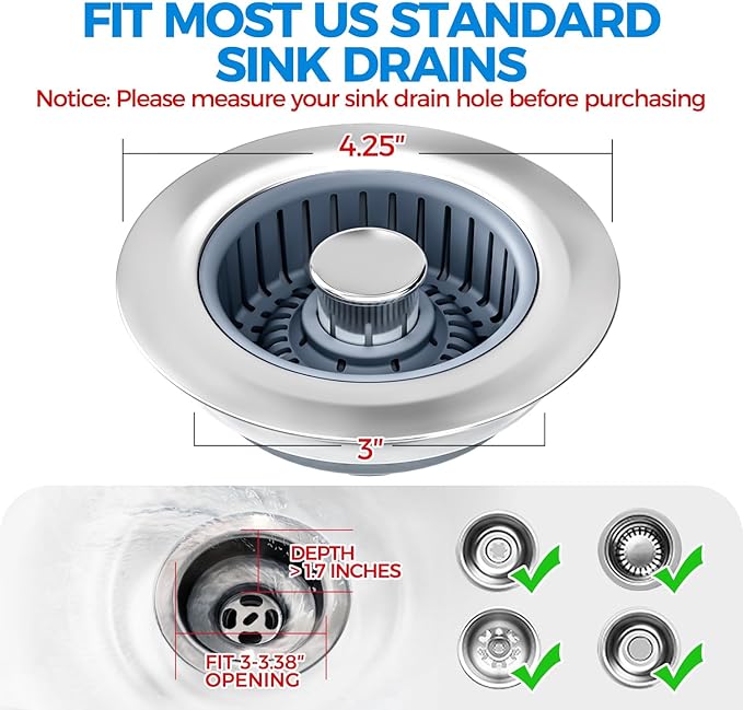 Kitchen Sink Drain Strainer - Image 7