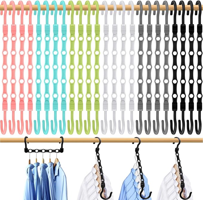 College Dorm Room Essentials, Closet Organizers and Storage, Magic Hangers by MSHALADE
