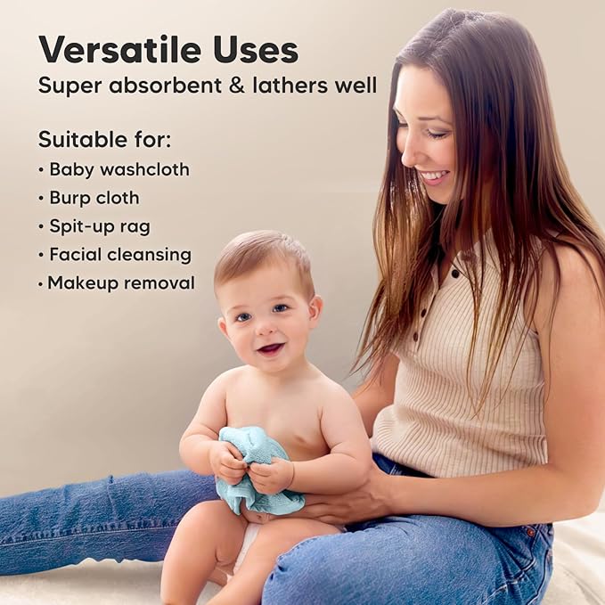 6-Pack Baby Washcloths - Image 6