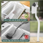 8 Pcs Crevice Cleaning Brush Set – Hard Bristle Cleaning Tools - Image 9