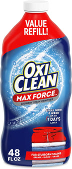 OxiClean Max Force Laundry Stain Remover Spray Refill, 48 fl oz by OxiClean