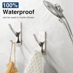 10 Pack Self Adhesive Towel Hooks: Extra Strong 13LB, Stainless Hook - Image 4
