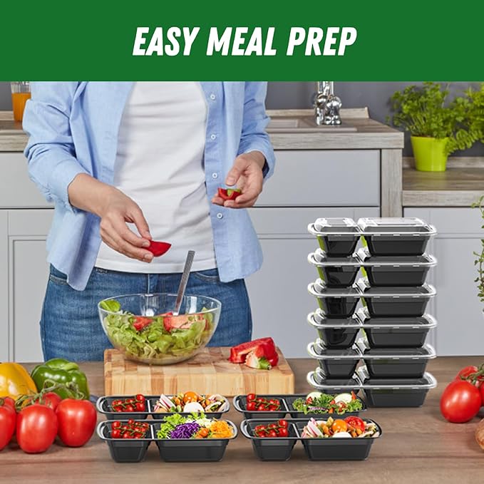 50 Pack 28 oz Meal Prep Containers Reusable - Image 6