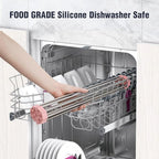 Tomorotec 17.7" x 12.5" Roll Up Dish Drying Rack Over Sink Drying Rack Sink - Image 6