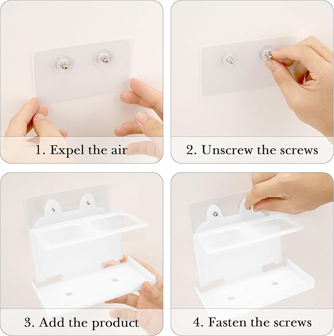 2Pack Electric Toothbrush Holder Wall Mounted, Electric Toothbrush Cord - Image 4