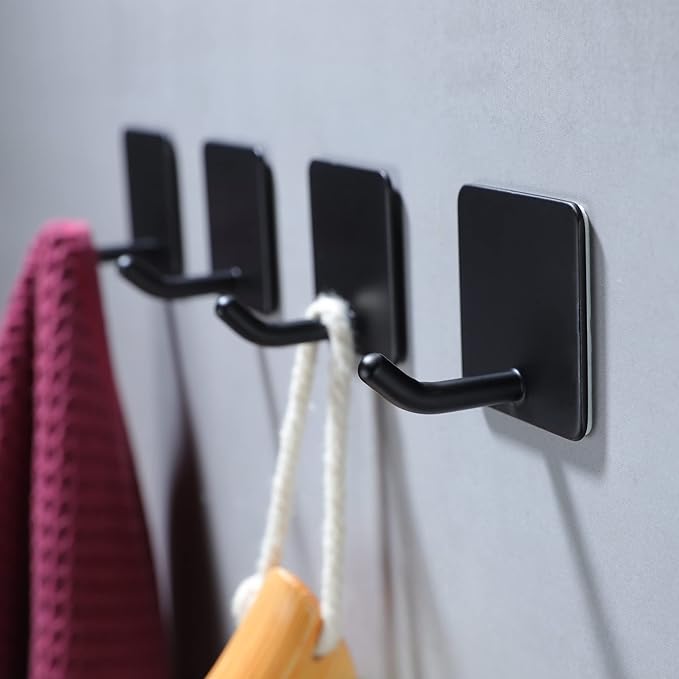 YIGII Adhesive Towel Hooks - Image 3