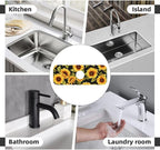 Kitchen Faucet Mat 15 x 5.5 Inch Sunflowers Faucet Draining Mat Farmhouse - Image 7