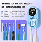 Toothbrush Holder and Cleaner Razor Holder/Dryer Light Cleaning and Air Drying - Image 6