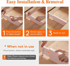 Lifewit 8 Pack 4" High Drawer Dividers 28-43.5cm/11-17" Adjustable Drawer - Image 6