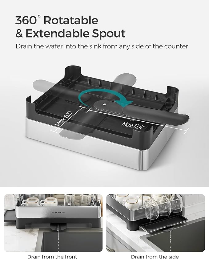 SONGMICS Dish Drying Rack - Image 6