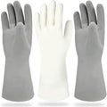 Cleanbear Reusable Dish Washing Rubber Glove Set of 3, Household Cleaning Gloves by Cleanbear