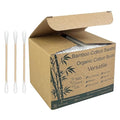 Bamboo Cotton Swabs by Garrelett