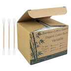 Bamboo Cotton Swabs by Garrelett