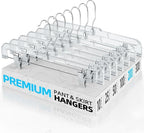 HOUSE DAY Clear Pants Hangers by HOUSEDAY