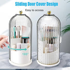 Concealed Toothbrush Holder, Rotating Bathroom Organizer Countertop, Toothbrush - Image 3
