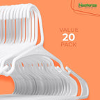 NEATERIZE Clothes Hangers Plastic 20 Pack - Image 7