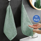 Yoofoss Luxury Washcloths Towel Set 10 Pack Baby Wash Cloth - Image 3
