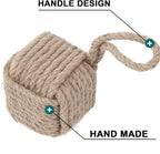 Marwood Rope Knot Door Stops Decorative Nautical Door Stopper Handmade - Image 8