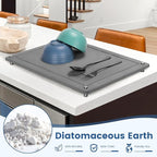 5pcs Stone Dish Drying Mats for Kitchen Counter, Quick Dry Water-Absorbent - Image 6