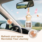AROIC 6 Pack Car Air Freshener, Mahogany Premium Woody Car Air Freshener - Image 5
