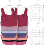 ZEDODIER 4 Pack Tank Top Hanger Space Saving, Bra Hangers by ZEDODIER