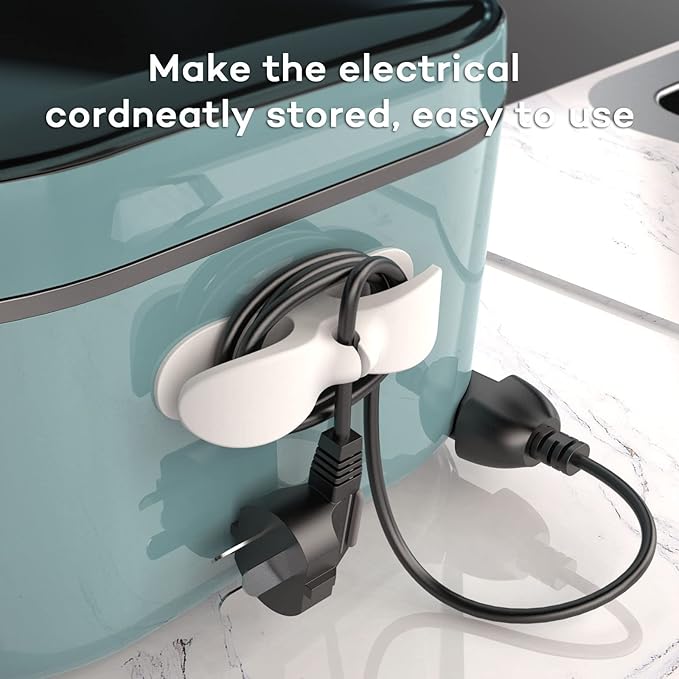 4PCS Cord Organizer For Appliances, UMUST Kitchen Appliance Cord Winder Holder - Image 2