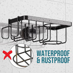 TAILI Sponge Holder with Strong Suction Cup, 4-in-1 Rustproof Sink Organizer - Image 5