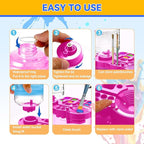 New Paint Brush Cleaner Tool, Brush Rinser Cup Painting Running Water - Image 4