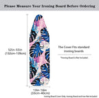 Tropical Palm Tree Leaves Ironing Board and Pad Standard Size Ironing Board - Image 5