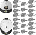 22 Pack Adhesive Hat Hooks for Wall, Super Strong Hat Rack for Baseball Caps by Niunuerga