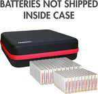 Tenergy Alkaline Batteries & Storage Case, 100xAAs 100xAAA Batteries and - Image 4