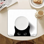Black Cat Dish Drying Mat - Image 5