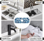 The Great Wave Off Kanagawa Japanese Blue White Kitchen Sink Splash Guard - Image 7