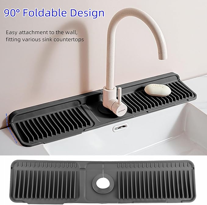 dophee Faucet Mat for Kitchen Sink - Image 3
