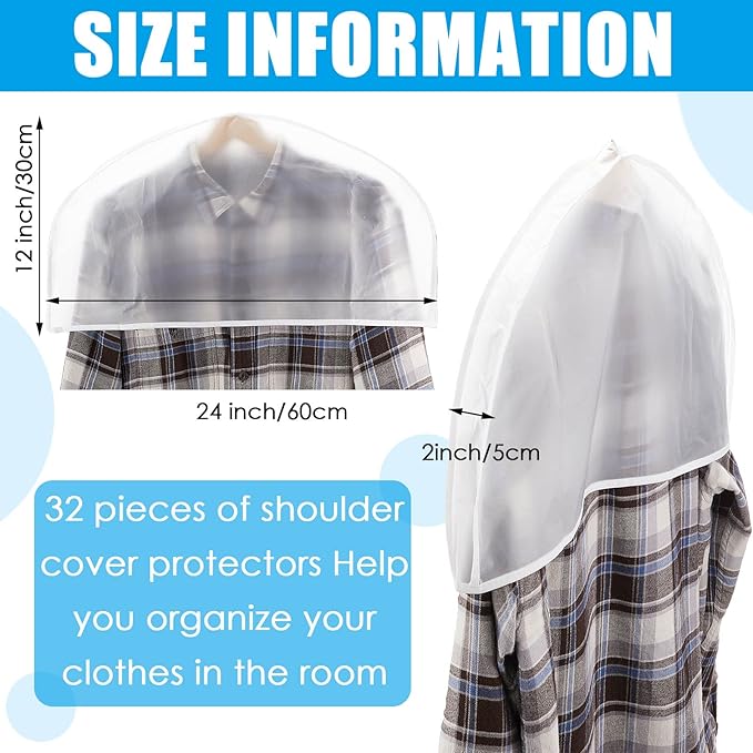 Patelai 32 Pcs 2" Gusseted Shoulder Covers - Image 2